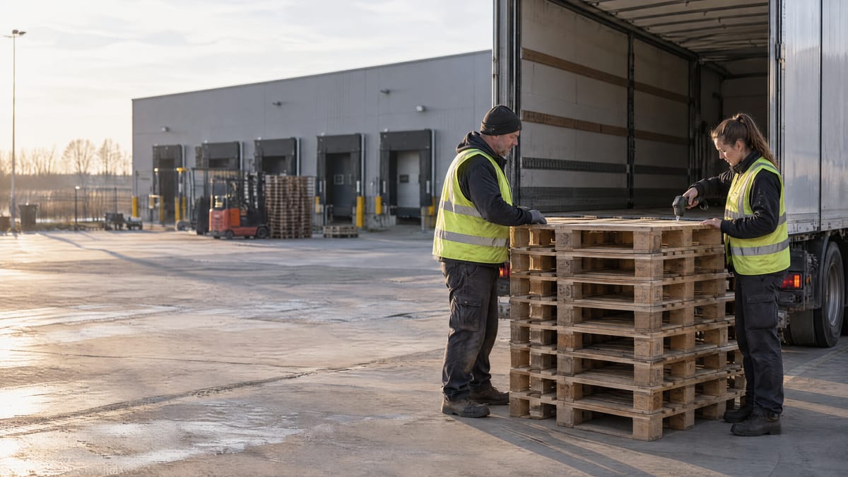 Photo of the load at unloading